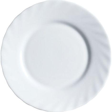 (6 u.) PLATO POSTRE TRIANON BLANCO (1/2)