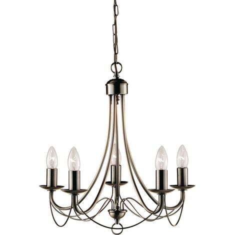 Lampada da soffitto in ottone Luce antica Dimmerabile Portacandele Illuminazione del soggiorno (1/5)
