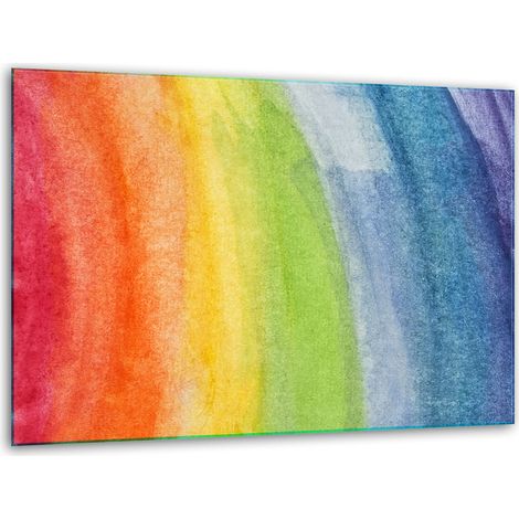 Supporto per tagliere in vetro 40x30 arcobaleno (1/5)
