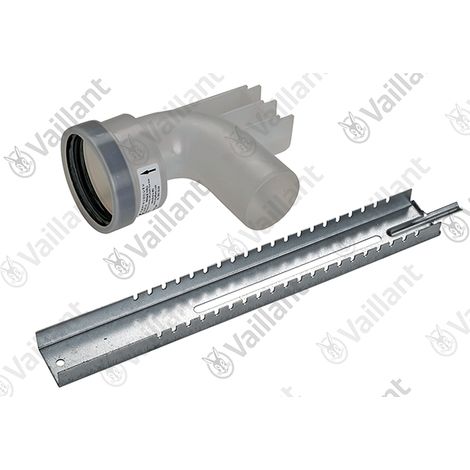 VAILLANT Coude, coude de support 60-80 PP raccordement à 80 PP (rigide) 60/100 u.w. Vaillant-Nr. , 284742