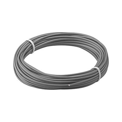 Goobay 55047 Il Rame Isolato, Grigio, 1.1mm Diametro, 10m Lunghezza del Cavo (1/3)