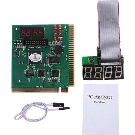 4-stellige PC ISA PCI Analysator Diagnose-Testkarte Neu