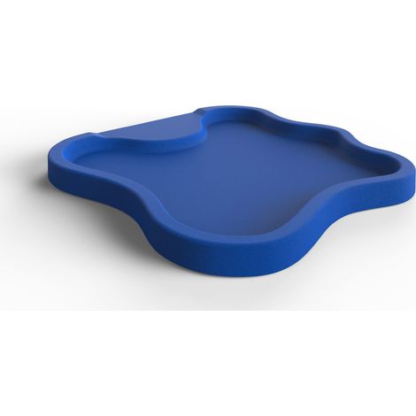Piatto Doccia da Esterno Giardino in Polietilene HD Arkema Lake Blu (1/5)