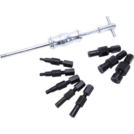Extracteur de Roulement Intérieur Kit 9 Pièces en Acier, Outil pour Réparation Automobile, Large Gamme D'utilisations, Adapté à L'entretien Plupart des Véhicules (1/5)