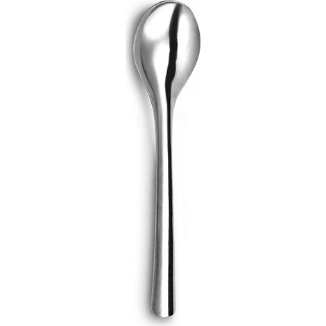 AMEFA - 48 forchette per torta o tapas riutilizzabili e riciclabili - Slim - Acciaio 18/0 - Finitura Standard (1/3)