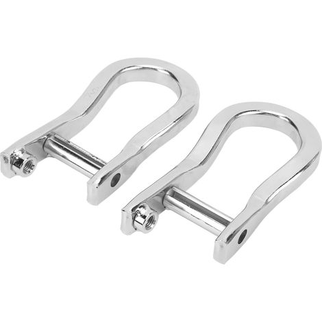 Abschlepphaken für die vordere Stoßstange, 2 Stück, 84192871, passend für GMC Sierra 1500 (2007–2018), silber (1/5)