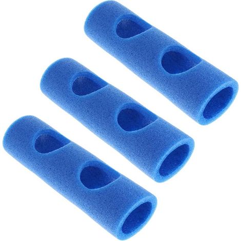 3 Connecteurs de bâtons de natation EPE 2 trous croisés pour nouilles de piscine, accessoires en mousse pour assemblages de piscine (1/5)