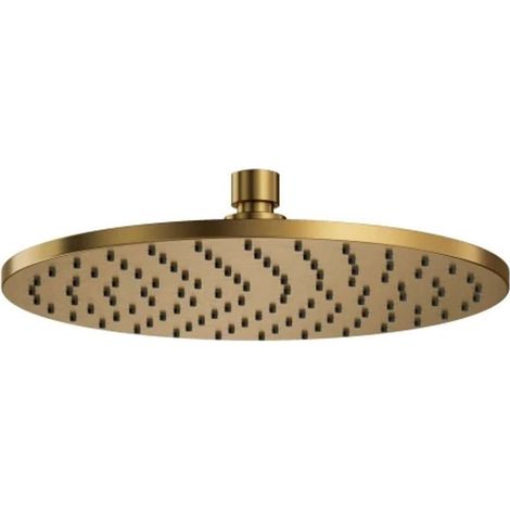 OMNIRES Slimline - Kopfbrause, Durchmesser 25 cm, Gold gebürstet WG125CGLB (1/2)