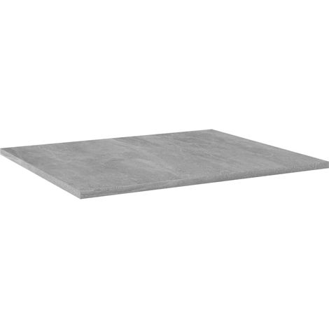 Maison Exclusive - Bücherregal-Bretter 4 Stk. Betongrau 60x50x1,5 (1/5)