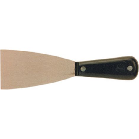SPATOLA MANICATA NERA ART.504 80 MM- 12,0 pz