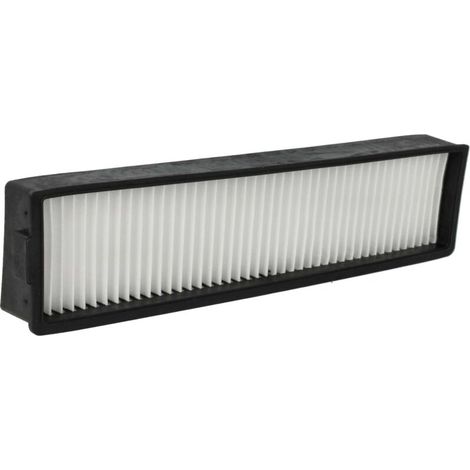 filtre compatible avec LG Hom-Bot VR6260LVM, VR62601LV.BAEQEEU, VR6260LV.BAEQD, VR6260 aspirateur - filtre à air noir (1/4)