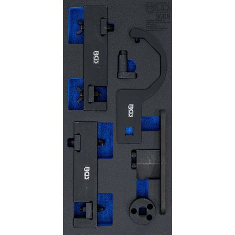 BGS Inserción carro de taller 1/3: Juego de herramientas de ajuste del motor para Jaguar / Land Rover 5.0 V8 - 9009 (1/3)