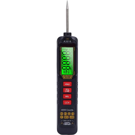 Stylo multimètre numérique avec détection NCV, localisation de coupure, identification automatique, testeur électrique à fil ressort (1/5)