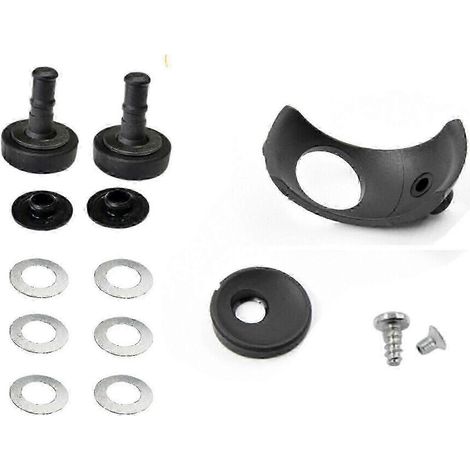Pour stabilisateur de barre de remorquage Alko AKS 3004, patins de friction latéraux et avant/arrière pour caravane FK (1/4)