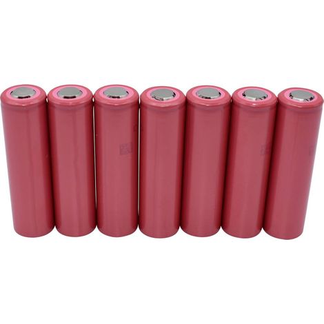 Sanyo UR18650-ZM2-8 Batteria ricaricabile speciale 18650 Flat Top Li-Ion 3.7 V 2420 mAh 8 pz.