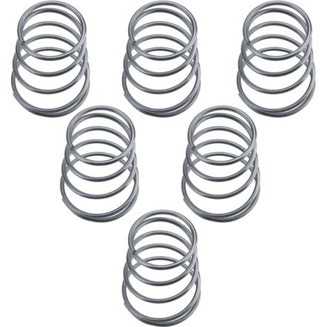 Eosnow - 5 piezas de accesorios para cabezal de desbrozadora, resortes de repuesto para piezas universales de desbrozadora (1/4)