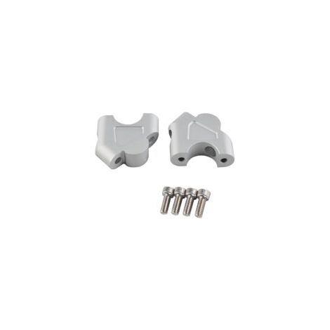 Lenkerhalterung für BMW R1200GS LC, R1200GS Adventure, R1200GS Rallye, R1200 GS, R1250GS 1G13 K50 - Silber