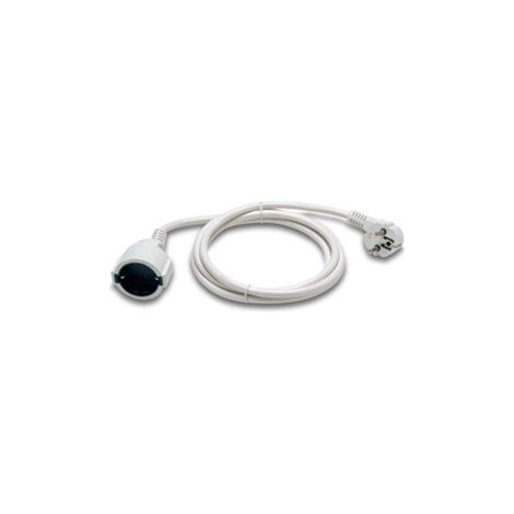 PROLUNGA CAVO BIANCO 3G1.5 16A
