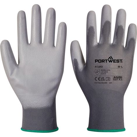 Gants enduit PU Gris XL - Taille 10 (1/2)