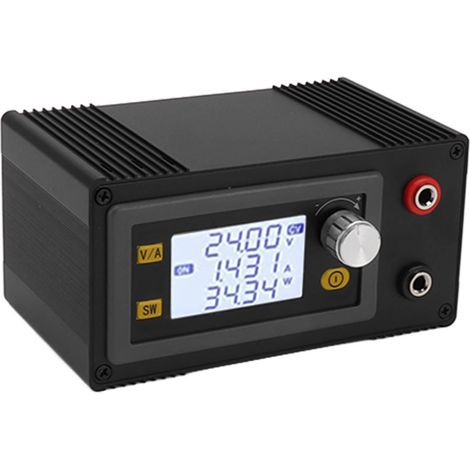 Variabler Gleichspannungsregler 6-36V auf 0,6-36V mit LCD-Anzeige, Unterstützung für Solarladung, Aufwärts-/Abwärtswandler mit mehrfachen Schutzfunktionen (1/5)