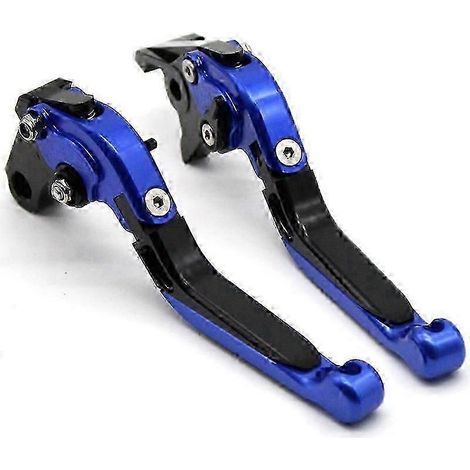 Compatible avec Kawasaki Ninja ZX-14R S Version 2016-2017 ZX14R Accessoires moto Leviers de frein et d'embrayage réglables, pliables et extensibles (3) (1/5)