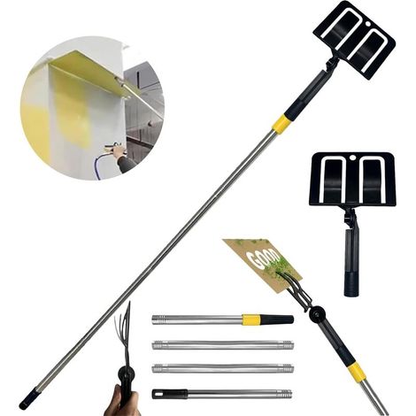 Paint protection stand, adjustable angle and robust for spraying, paint protection shield, multifunctional, extendable cardboard stand for brushes (1/5)