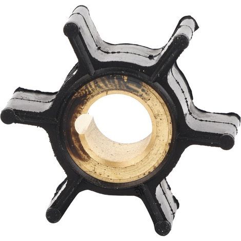 Turbine de pompe à eau 389576 de remplacement, adaptée à Johnson Evinrude 4/4, 5/5/6/8 chevaux (1/4)