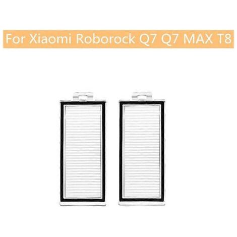 NALOOKAMIC Accessoires pour robots aspirateurs Xiaomi Roborock Q7, Q7 MAX et T8 : filtres, écrans et accessoires pour aspirateurs de tapis. (1/4)