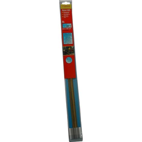Set di 8 saldature in ottone nudo 500 mm Rolot 603 ROTHENBERGER ROTHENBERGER