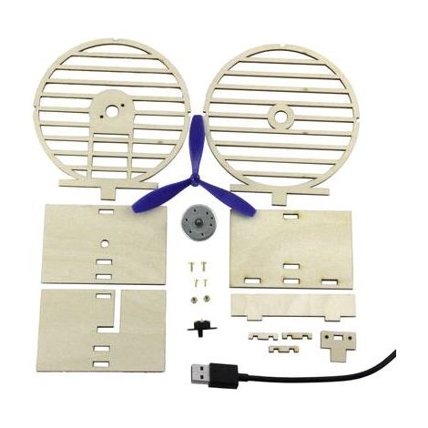 Ventilador sol-expert speedy kit USB montaje DIY