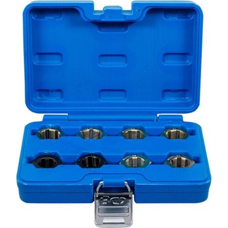 Coffret de Filières pour Arbres d Entraînement 8 pcs - Acier Résistant - Usinage Précis et Durable - D-Work