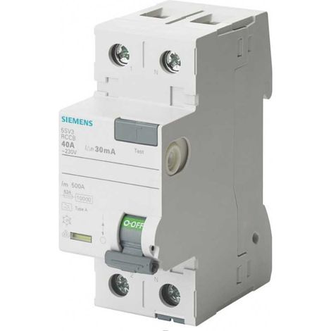 Interruttore Differenziale Puro Tipo F 40A 0,03 (1/2)