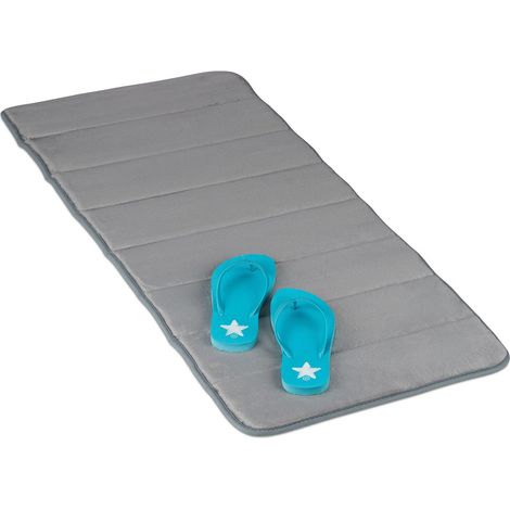 Grey Memory Foam Bathmat