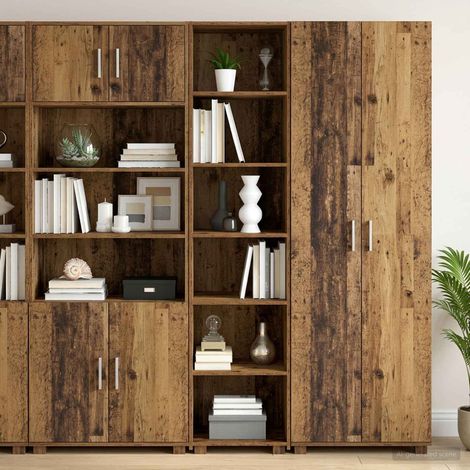 Aparador Madera envejecida 45 x 41 x 185 cm (1/5)