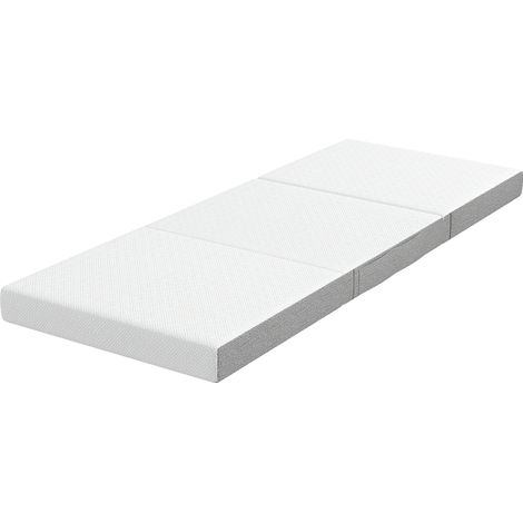 HOMCOM Materasso Pieghevole 195 x 75 cm, Rivestimento Lavabile (1/5)