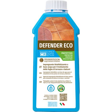 Impermeabilizzante protettivo ecologico fughe terrazzi defender eco 1 litri (1/5)