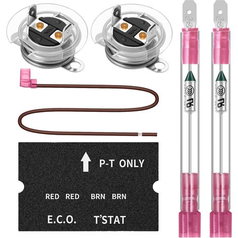 Thermo-Abschalt-Set für Wohnmobil-Warmwasserbereiter – ECO-Thermostat-Baugruppe – kompatibel mit Atwood 91447 93866 Modellen GCH6-4E GCH6-6E G6A-7E G6A-8E GC6AA-9E GCH10A-2E G610-3E GH610-3E XT-Serie (1/5)