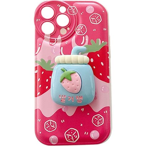 Cette coque pour iPhone est conçue pour protéger l'écran des bords surélevés, notamment pour l'iPhone 14 Pro Max. Fabriquée en TPU absorbant les chocs, elle est dotée d'un support rembourré pour un ac (1/2)