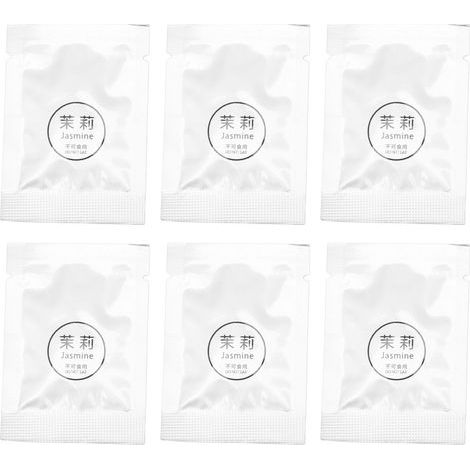 Car air freshener – 6 jasmine scented tablets, refill for air vent, PE material (1/5)
