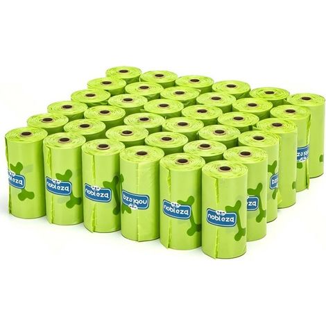 Sacs biodégradables pour animaux Nobleza, 36 rouleaux de 15 sacs chacun (1/4)