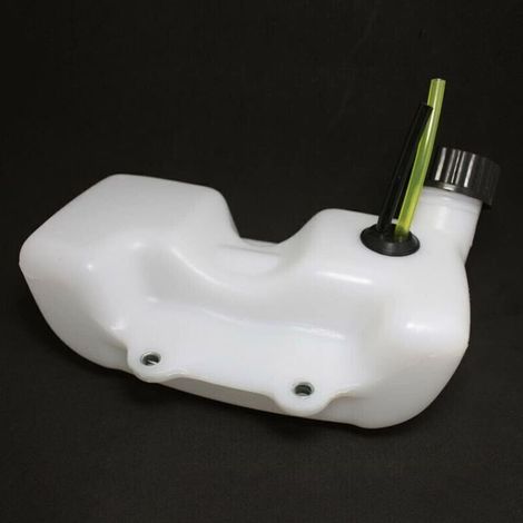 Reservoir De Carburant - Pour Debroussailleuse - Plastique Haute Qualite - Trou De Montage 58 Mm - Tube Antivieillissement Inclus - 1 Piece