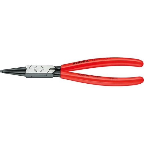 KNIPEX 44 11 J0 Sicherungsringzange f. Innenr. in Bohr. schw. atra. 140 mm (1/2)