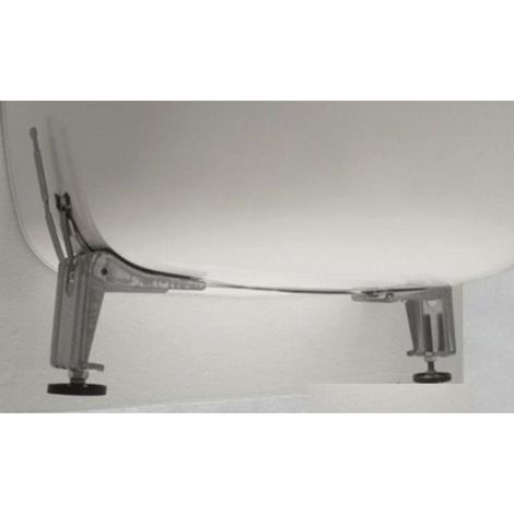 Pieds de baignoire universels – Lot de 2 pièces en acier – Pour sols durs et carrelés – Résistance accrue et stabilité – Bette (1/4)