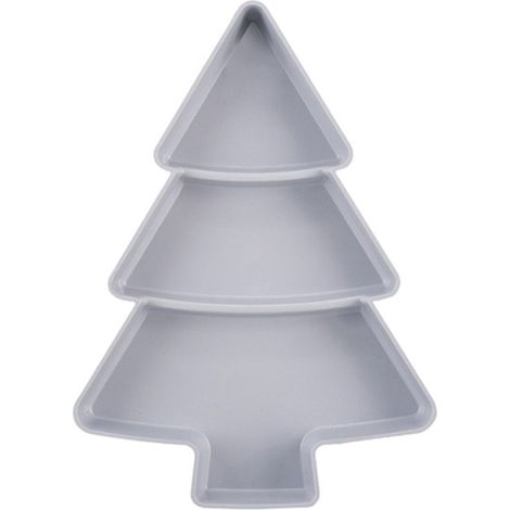 Boite A Bonbons Forme Arbre De Noel - Boite De Rangement Pour Confiseries Et Fruits Secs - 25,5 x 18,5 cm - 1 Unite (1/5)