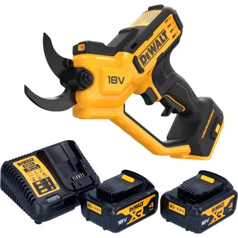 Tijeras de podar sin cable DeWalt DCMPP 568 M2 18 V 38 mm + 2x batería recargable 4,0 Ah + cargador (1/5)