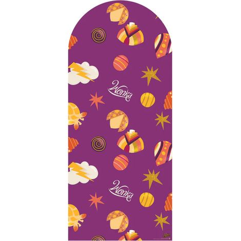 Figurine en carton Backdrop – Charlie Et La Chocolaterie - Bonbons - Haut 185 cm (1/5)
