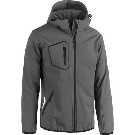 GIUBBINO SOFTSHELL STREAM GRIGIO