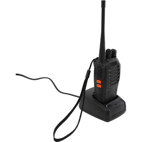 【Maison connectée】Walkie talkies Pack de 4, Long Range Radio bidirectionnelle, Talkie Walkie pour adultes viennent avec écouteur, talkie-walkie rechargeable à 16 canaux (1/5)