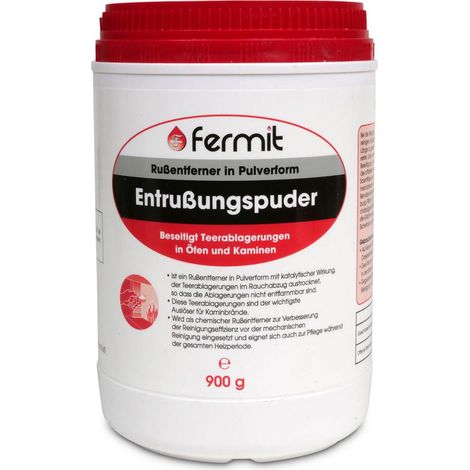 Entrußungspuder für Öfen und Kamine 900g Dose, Rußentferner Pulverform (1/4)