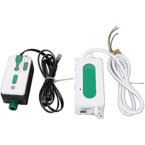 Pompe de relevage de condensats silencieuse pour climatiseur mini split - pompe de vidange automatique avec réservoir d'eau de 70 ml, compatible avec les systèmes 110V-230V. (1/4)